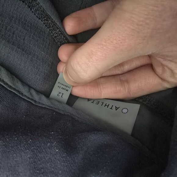 Athleta Trekkie Jogger 2.0 Pants Women's  Gray Stretch Nylon Ripstop Tapered - Picture 3 of 4